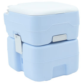Baño de Camping cuerpo azul claro+tapa blanca NA NA NA de , Camping y senderismo - Ref: Foro24-42001436, Precio: 114,01 €, De...
