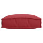 Cojines de Pallet para Asiento 6 pcs Rojo Vino 40x40x8 cm Fabric Oxford de , Cojines para sillas y sofás - Ref: Foro24-420016...