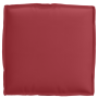 Cojines de Pallet para Asiento 6 pcs Rojo Vino 40x40x8 cm Fabric Oxford de , Cojines para sillas y sofás - Ref: Foro24-420016...