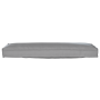 Cojines para Pallet para Banco 2 pcs Gris 120x40x8 cm Tela