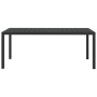 9-teiliges Gartenmöbel-Set und schwarze synthetische Rattankissen von vidaXL, Gartensets - Ref: Foro24-3095014, Preis: 655,95...