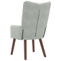 Sillón Relax de Velvet Gris Claro | Foro24.es | Tu tienda online para hogar, jardín y más Foro24.es