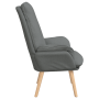 Sillón Relajante Gris Oscuro de , Sillones - Ref: Foro24-42001851, Precio: 109,14 €