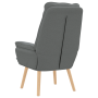 Sillón Relajante Gris Oscuro de , Sillones - Ref: Foro24-42001851, Precio: 109,14 €