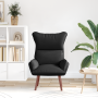 Sillón relajante negro de cuero sintético de , Sillones - Ref: Foro24-42001863, Precio: 118,94 €