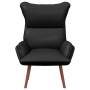 Sillón relajante negro de cuero sintético de , Sillones - Ref: Foro24-42001863, Precio: 118,94 €