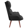 Sillón relajante negro de cuero sintético de , Sillones - Ref: Foro24-42001863, Precio: 118,94 €