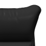 Sillón relajante negro de cuero sintético de , Sillones - Ref: Foro24-42001863, Precio: 118,94 €