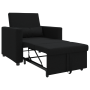Sofá Cama Convertible 3 en 1 Negro de de , Sillones - Ref: Foro24-42002686, Precio: 267,22 €, Descuento: %