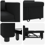 Sofá Cama Convertible 3 en 1 Negro de de , Sillones - Ref: Foro24-42002686, Precio: 267,22 €, Descuento: %