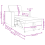 Sofá Cama Convertible 3 en 1 Negro de de , Sillones - Ref: Foro24-42002686, Precio: 267,22 €, Descuento: %