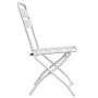 Sillas de Jardín Plegables 2 pcs Blanco Acero | Foro24.es | Tu tienda online para hogar, jardín y más Foro24.es