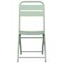 Sillas de jardín plegables 2 piezas Verde claro 42x52x82 cm Acero recubierto en polvo | Foro24.es | Tu tienda online para hogar, jardín y más Foro24.es