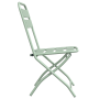 Sillas de jardín plegables 2 piezas Verde claro 42x52x82 cm Acero recubierto en polvo | Foro24.es | Tu tienda online para hogar, jardín y más Foro24.es