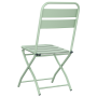 Sillas de jardín plegables 2 piezas Verde claro 42x52x82 cm Acero recubierto en polvo | Foro24.es | Tu tienda online para hogar, jardín y más Foro24.es