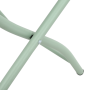 Sillas de jardín plegables 2 piezas Verde claro 42x52x82 cm Acero recubierto en polvo | Foro24.es | Tu tienda online para hogar, jardín y más Foro24.es
