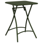 Mesa de jardín plegable  verde oscuro 55x55x73 cm de acero | Foro24.es | Tu tienda online para hogar, jardín y más Foro24.es