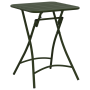 Mesa de jardín plegable  verde oscuro 55x55x73 cm de acero | Foro24.es | Tu tienda online para hogar, jardín y más Foro24.es