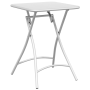 Mesa de Jardín Plegable  Blanca 55x55x73 cm Acero | Foro24.es | Tu tienda online para hogar, jardín y más Foro24.es