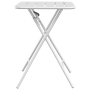 Mesa de Jardín Plegable  Blanca 55x55x73 cm Acero | Foro24.es | Tu tienda online para hogar, jardín y más Foro24.es
