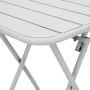 Mesa de Jardín Plegable  Blanca 55x55x73 cm Acero | Foro24.es | Tu tienda online para hogar, jardín y más Foro24.es
