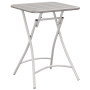 Mesa de Jardín Plegable  Beige 55x55x73 cm de Acero | Foro24.es | Tu tienda online para hogar, jardín y más Foro24.es