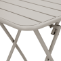 Mesa de Jardín Plegable  Beige 55x55x73 cm de Acero | Foro24.es | Tu tienda online para hogar, jardín y más Foro24.es