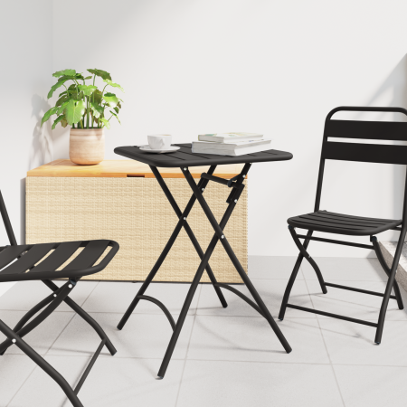 Mesa de Jardín Plegable  - Antracita - 55x55x73 cm - Acero | Foro24.es | Tu tienda online para hogar, jardín y más Foro24.es