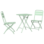 Juego de Bistro Plegable de 3 Piezas VidaXL Verde Menta Acero de , Conjuntos de jardín - Ref: Foro24-42002952, Precio: 169,99 €