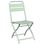 Juego de Bistro Plegable de 3 Piezas VidaXL Verde Menta Acero de , Conjuntos de jardín - Ref: Foro24-42002952, Precio: 169,99 €