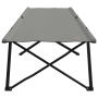 Cama de Sol Plegable con Bolsa de Transporte Gris Tela Oxford 600D | Foro24.es | Tu tienda online para hogar, jardín y más Foro24.es