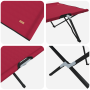 Camas de Sol Plegables con Bolsas de Transporte 2 pcs Tejido Oxford 600D Rojo | Foro24.es | Tu tienda online para hogar, jardín y más Foro24.es