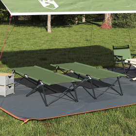 Camas de camping 2 uds tela Oxford y acero azul 180x60x19 cm | Foro24.es | Tu tienda online para hogar, jardín y más Foro24.es