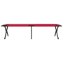 Cama de sol plegable con bolsa de transporte roja de tela Oxford 600D | Foro24.es | Tu tienda online para hogar, jardín y más Foro24.es