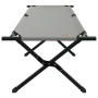 Cama de Sol Plegable con Bolsa de Transporte Tela Oxford Gris 600D | Foro24.es | Tu tienda online para hogar, jardín y más Foro24.es
