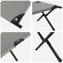 Cama de Sol Plegable con Bolsa de Transporte Tela Oxford Gris 600D | Foro24.es | Tu tienda online para hogar, jardín y más Foro24.es