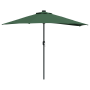Sombrilla de Jardín Half con Poste de Aluminio Verde 294 cm de , Sombrillas - Ref: Foro24-42003268, Precio: 72,75 €, Descuent...