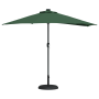 Sombrilla de Jardín Half con Poste de Aluminio Verde 294 cm de , Sombrillas - Ref: Foro24-42003268, Precio: 72,75 €, Descuent...