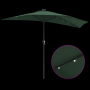 Sombrilla de Jardín Half con Poste de Aluminio Verde 294 cm de , Sombrillas - Ref: Foro24-42003268, Precio: 72,75 €, Descuent...