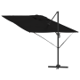 Sombrilla Cantilever Roma Negra 286x285x265 cm Aluminio de , Sombrillas - Ref: Foro24-42003339, Precio: 233,41 €, Descuento: %