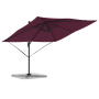 Sombrilla de Patio Borgoña Aluminio, Poliéster Grande | Foro24.es | Tu tienda online para hogar, jardín y más Foro24.es