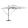 Sombrilla Cantilever Roma con LEDs Arena 286x285x270 cm Aluminio | Foro24.es | Tu tienda online para hogar, jardín y más Foro24.es
