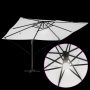 Sombrilla Cantilever Arena Poliéster, Aluminio Grande Plegable | Foro24.es | Tu tienda online para hogar, jardín y más Foro24.es