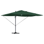 Sombrilla Cantiléver Verde Verde Poliéster, Metal Grande | Foro24.es | Tu tienda online para hogar, jardín y más Foro24.es