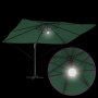 Sombrilla Cantiléver Verde Verde Poliéster, Metal Grande | Foro24.es | Tu tienda online para hogar, jardín y más Foro24.es