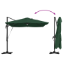 Sombrilla Cantiléver Verde Verde Poliéster, Metal Grande | Foro24.es | Tu tienda online para hogar, jardín y más Foro24.es
