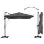 Sombrilla Cantilever - Antracita Antracita Poliéster Grande | Foro24.es | Tu tienda online para hogar, jardín y más Foro24.es