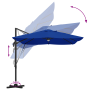 Sombrilla Cantilever Azul Cielo Azul cielo Cubierta de poliéster | Foro24.es | Tu tienda online para hogar, jardín y más Foro24.es