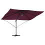 Sombrilla Cantiléver - Borgoña Borgoña Metal y Tela Mediana | Foro24.es | Tu tienda online para hogar, jardín y más Foro24.es