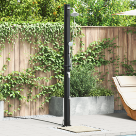 Ducha Solar Exterior con Cabeza de Ducha de Mano 217 cm 20 L